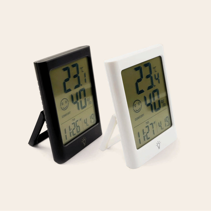 Intelligent Temperature And Humidity Meter With Alarm Clock