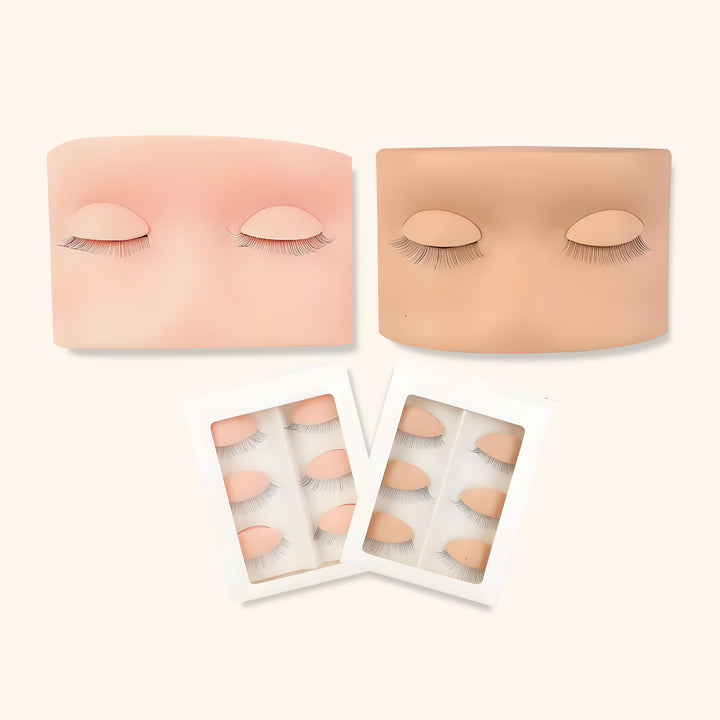 Mannequin Head With Removable Eyelids For Lash Extensions