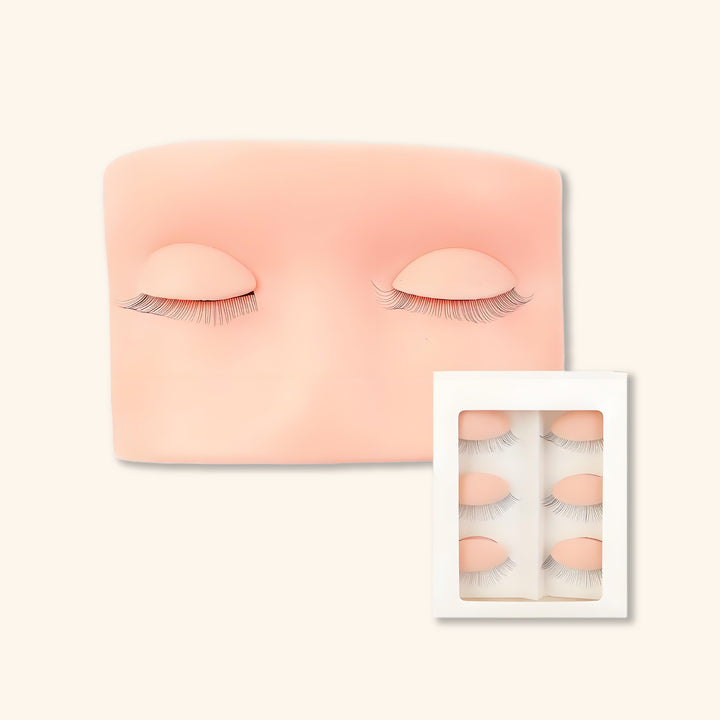 Mannequin Head With Removable Eyelids For Lash Extensions