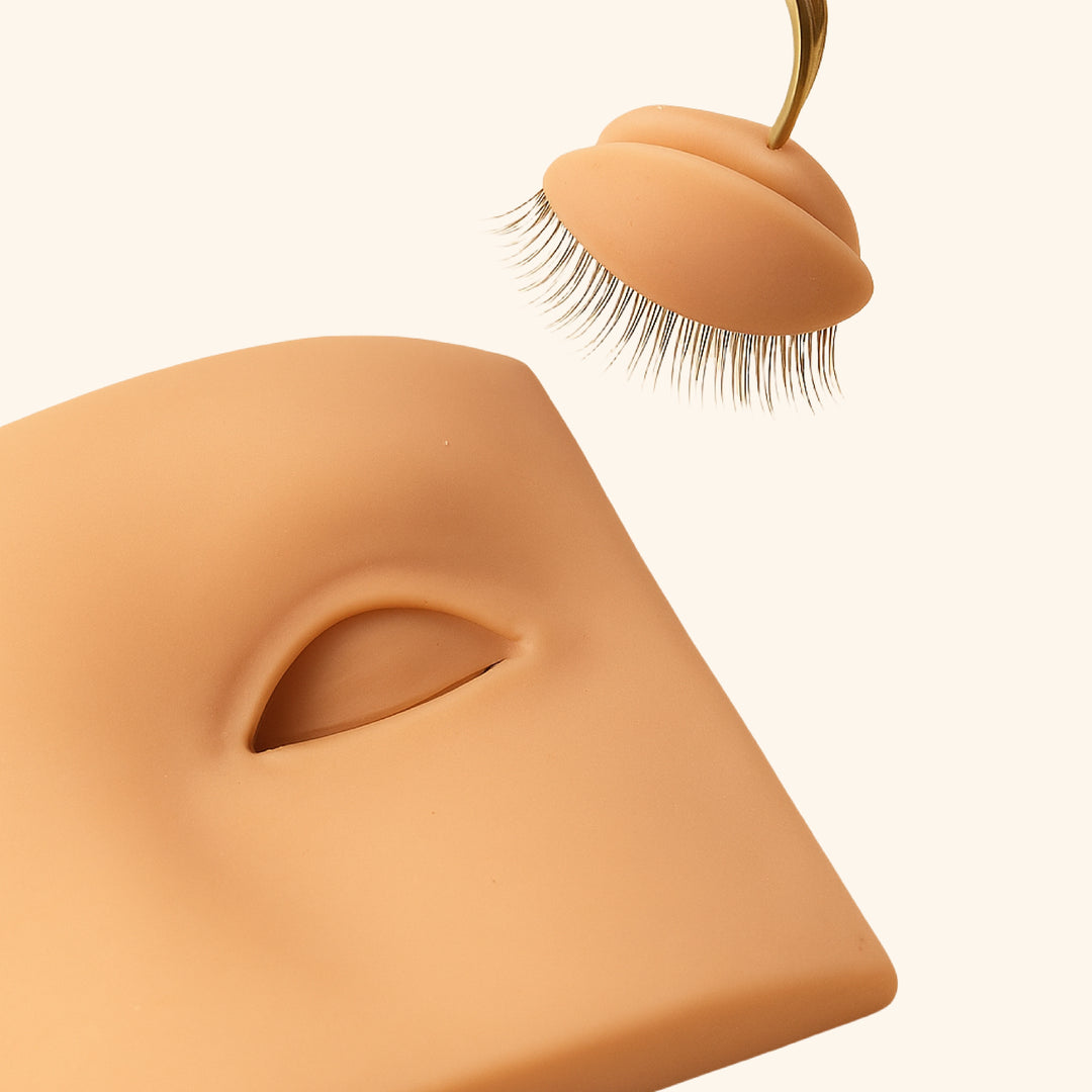 Mannequin Head With Removable Eyelids For Lash Extensions