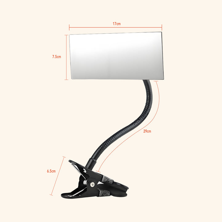 Security Convex Mirror with Adjustable Clip