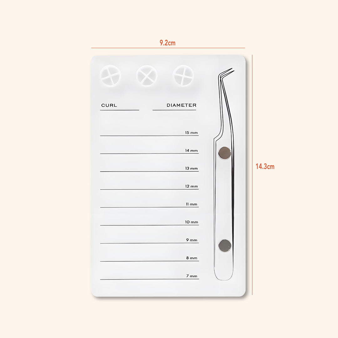 Magnetic Acrylic Lash Pallet For Eyelash Extensions