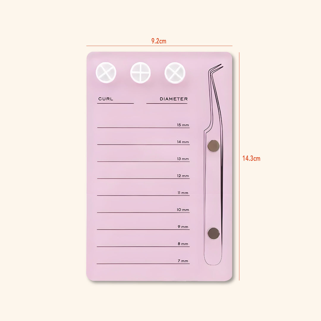 Magnetic Acrylic Lash Pallet For Eyelash Extensions