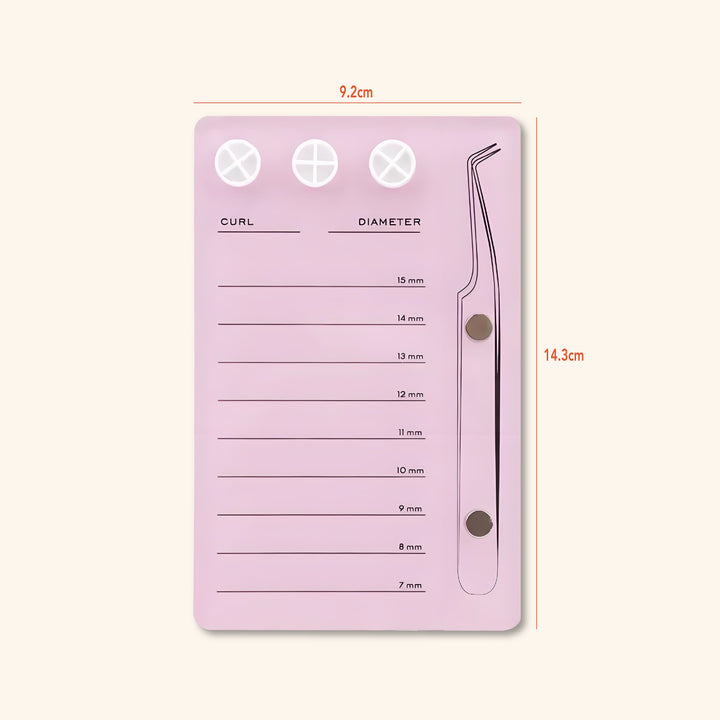 Magnetic Acrylic Lash Pallet For Eyelash Extensions