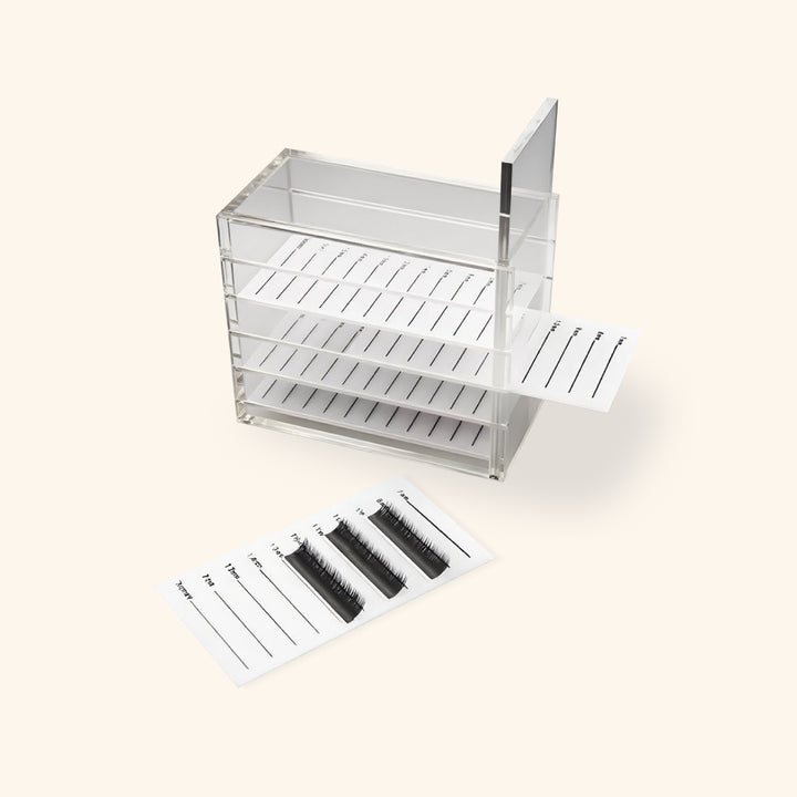 5 Layers Acrylic Eyelash Storage Box
