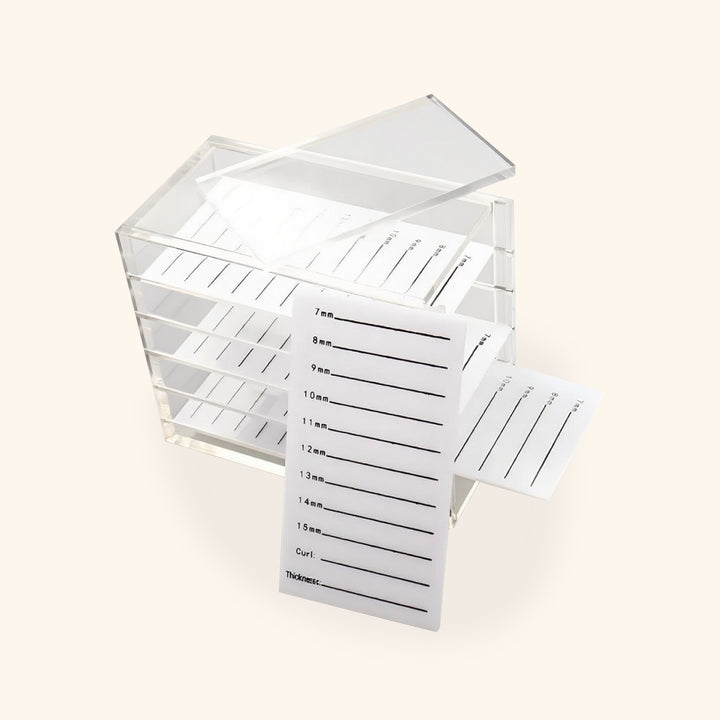 5 Layers Acrylic Eyelash Storage Box