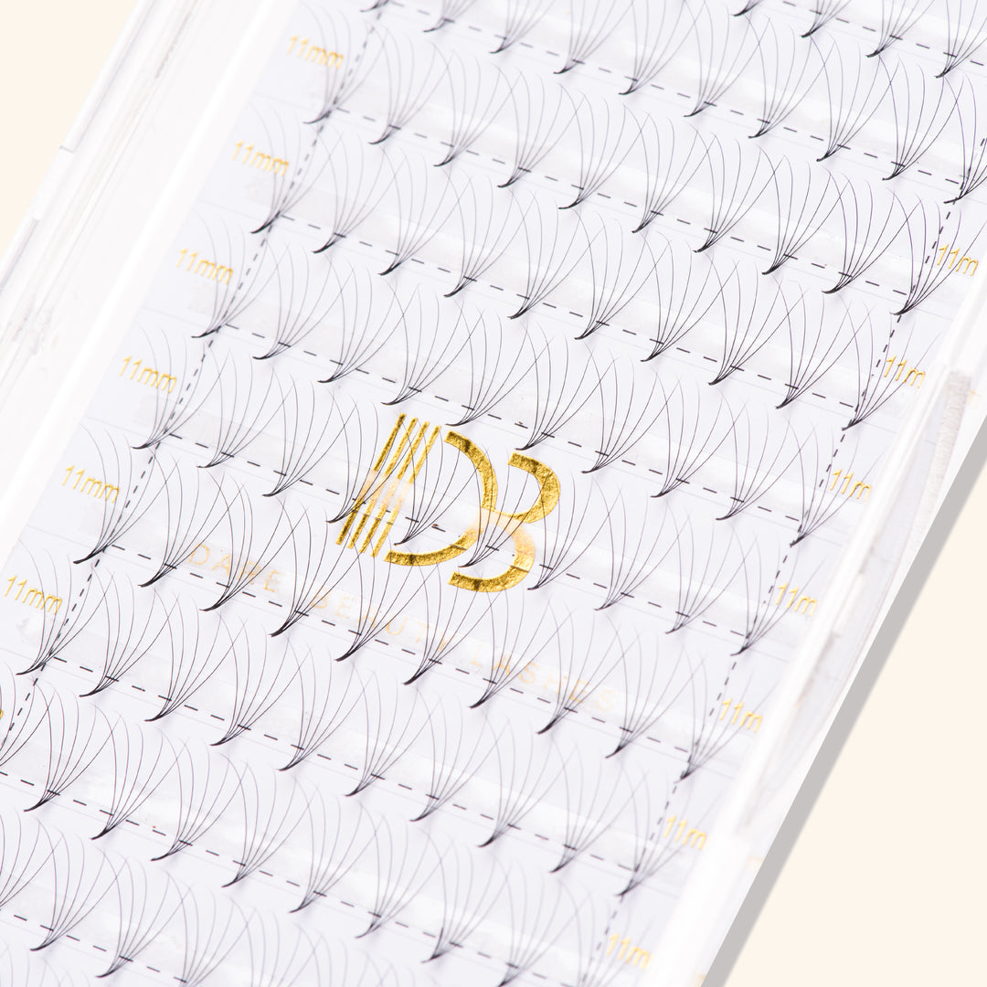 5D Pointy Base Premade Volume Fans Eyelash Extensions 0.07MM