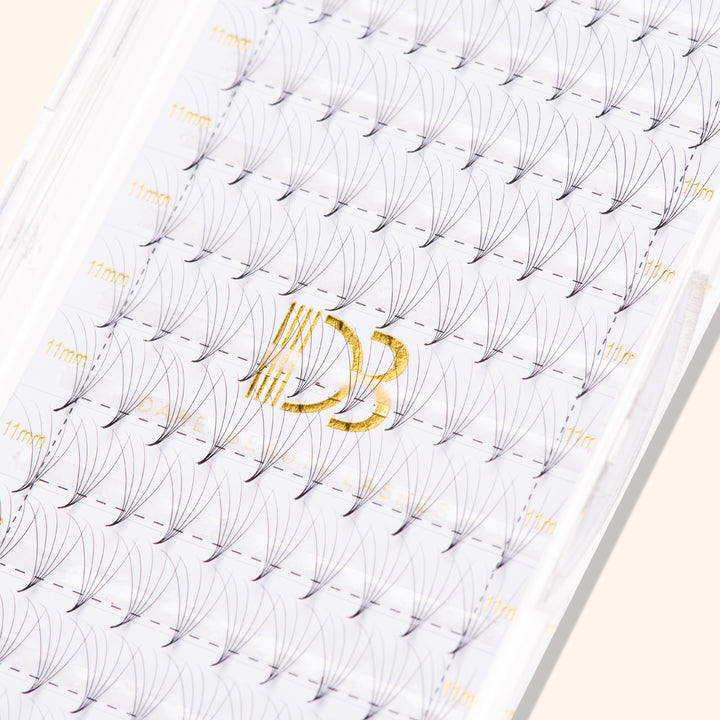 5D Pointy Base Premade Volume Fans Eyelash Extensions 0.07MM