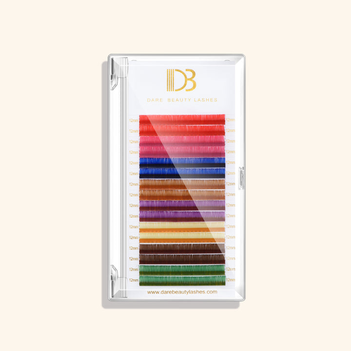 0.07MM Colored Volume Eyelash Extensions