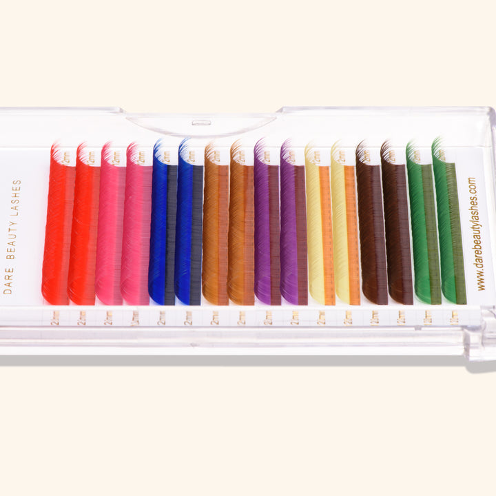 0.07MM Colored Volume Eyelash Extensions