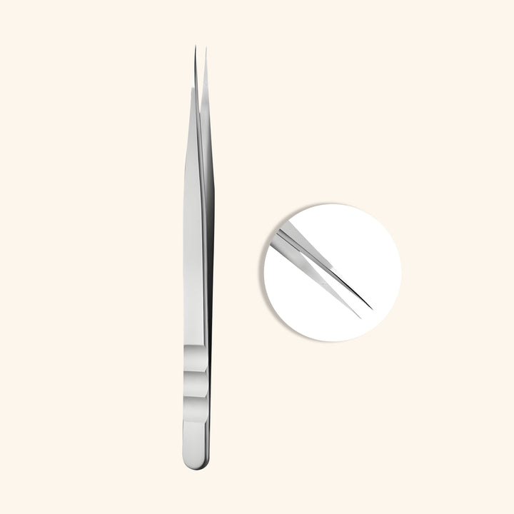 Silver Tweezers For Eyelash Extension