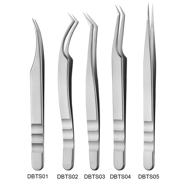 Silver Tweezers For Eyelash Extension