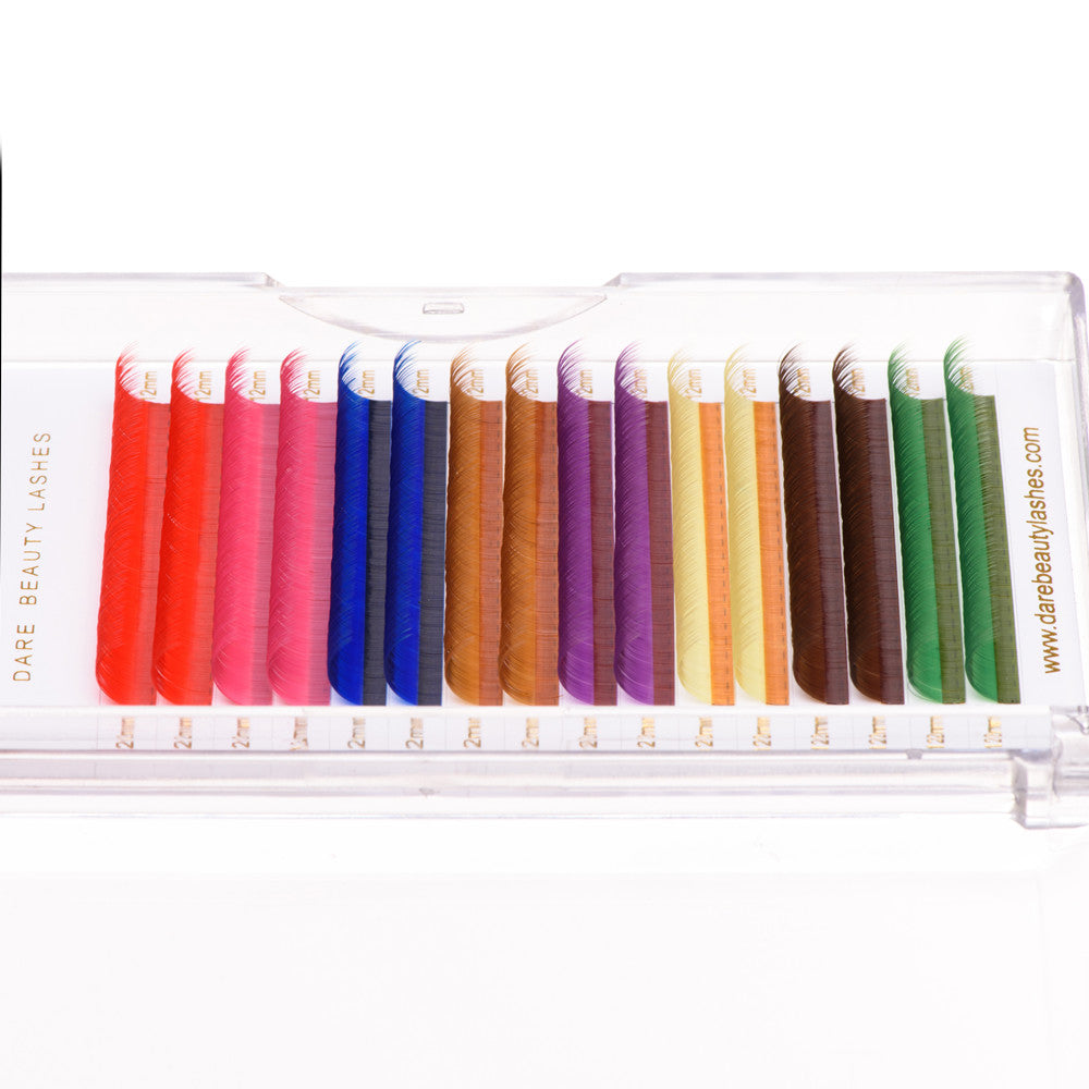 0.07MM Colored Volume Eyelash Extensions